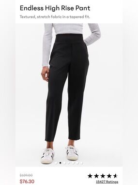 Athleta Endless Pant size 8 Tall